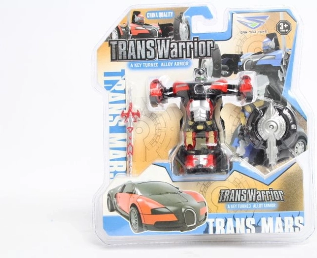 Transrobot – action figure robot trasformabile (2 varianti di colore)