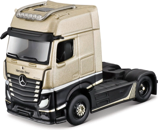 Maisto Mercedes-Benz Actros 1851 oro-nero 1:64