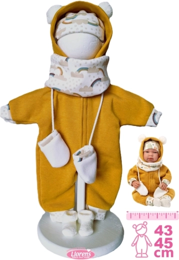 Completo Llorens per bambola bebè New Born 43–45 cm