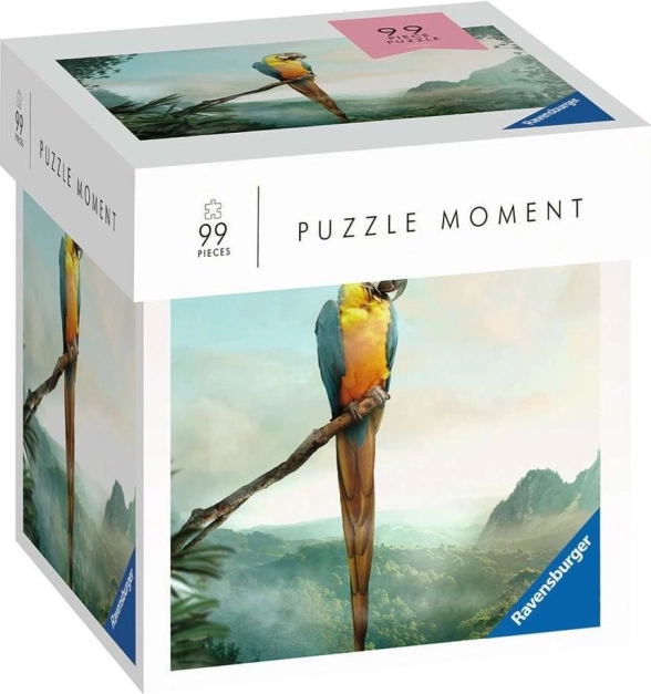Ravensburger Puzzle Moment pappagallo – 99 pezzi