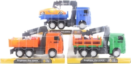 Auto da cantiere in plastica a retrocarica 22 × 12 × 7,5 cm