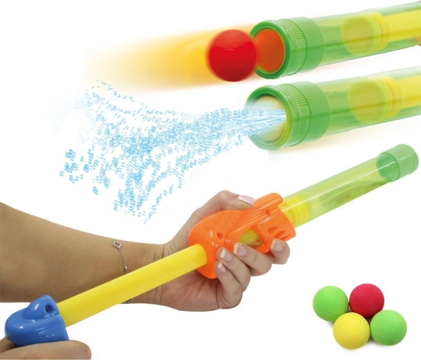 McFizz Mc Fizz pistola ad acqua e lanciador di palline morbide 2in1 (verde)