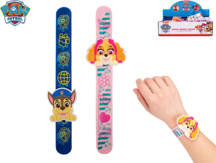 Bracciale in silicone autoavvolgente PAW PATROL per bambini