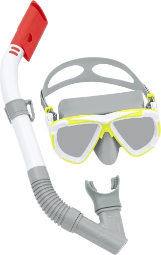 Set per snorkeling Bestway bianco per giovani