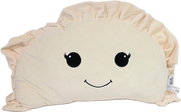 Pierogi di peluche color crema 42 cm