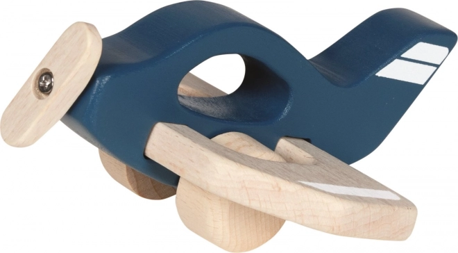 Goki aereo in legno con elica
