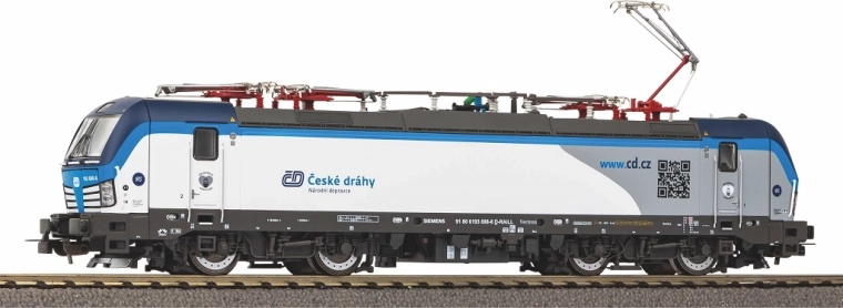 Locomotiva elettrica Piko Vectron “QR code” ČD, epoca VI (H0)