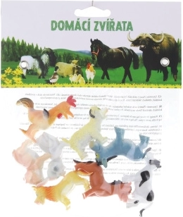 Allegri animali domestici – set di figurine in plastica in sacchetto