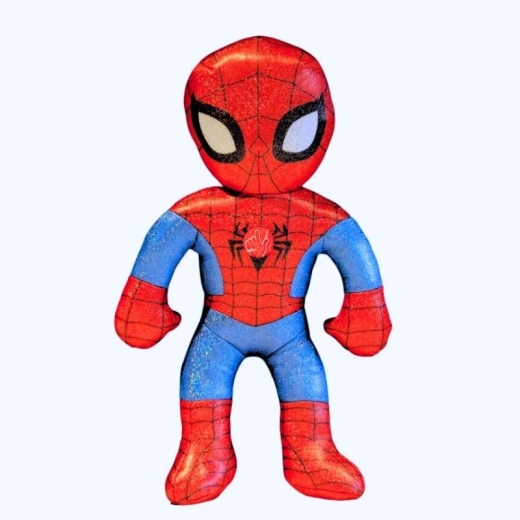 Spider‑Man di peluche con suoni – edizione scintillante per il 100° anniversario Disney