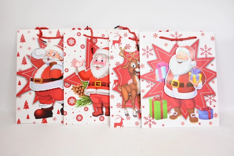 Borsa regalo natalizia media