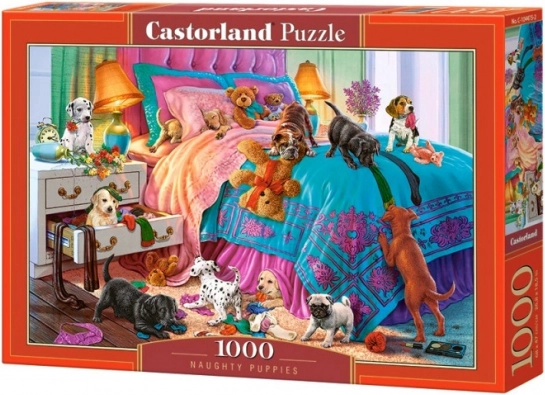 Puzzle 1000 pezzi - Cuccioli birichini