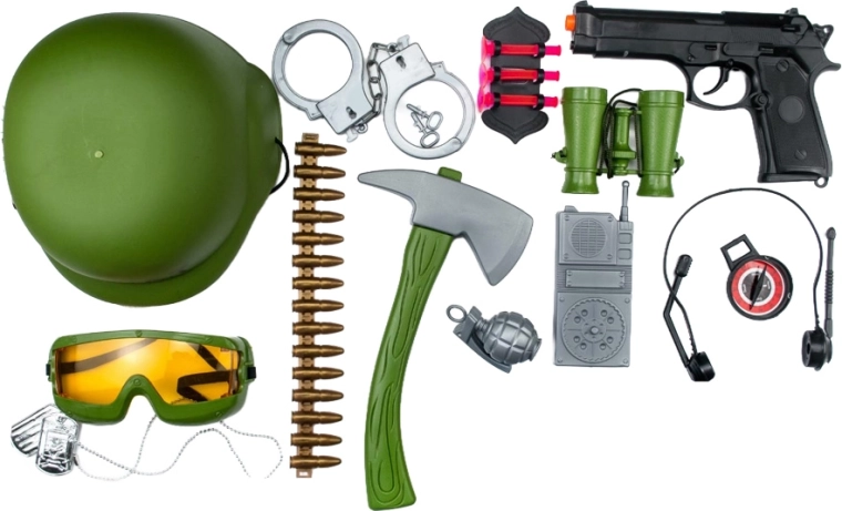 Set per bambini della polizia militare - 1 pezzo