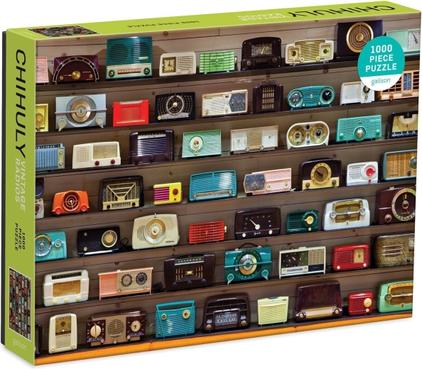 Galison puzzle radio vintage 1000 pezzi