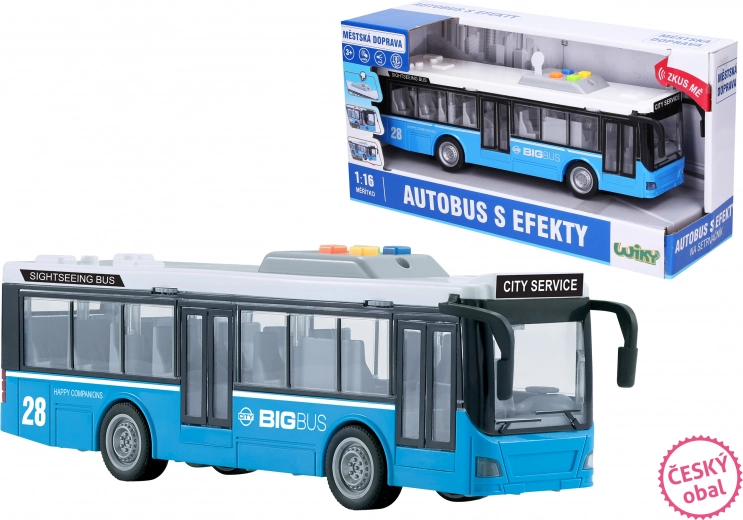 Autobus con Effetti per Bambini 29 cm