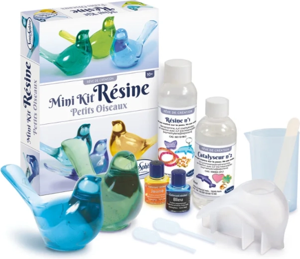 Sentosphere mini kit per colata di resina uccellini - 1 pezzo