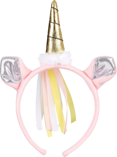 Souza! cerchietto rosa per capelli con unicorno
