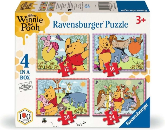 Puzzle Ravensburger Winnie the Pooh 4 in 1 (12, 16, 20, 24 pezzi)
