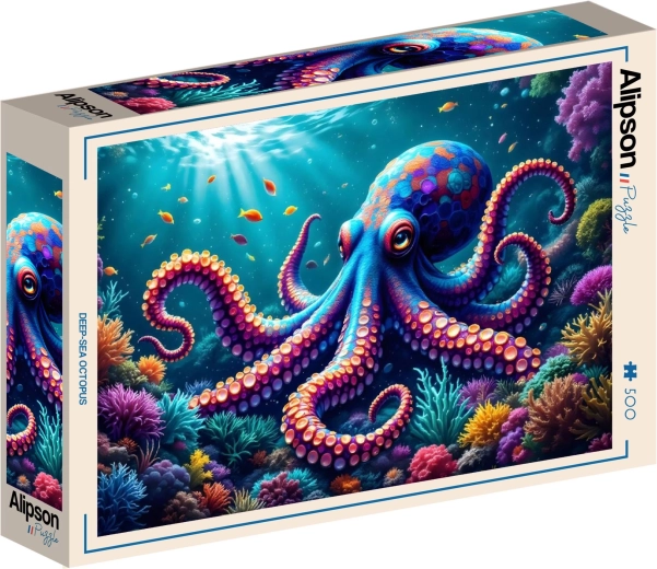 Puzzle Alipson Polpo dagli abissi oceanici 500 pezzi