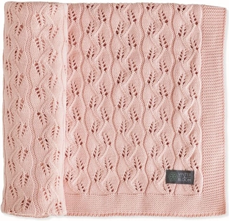 Coperta Vinter & Bloom Moment Organic cloud pink