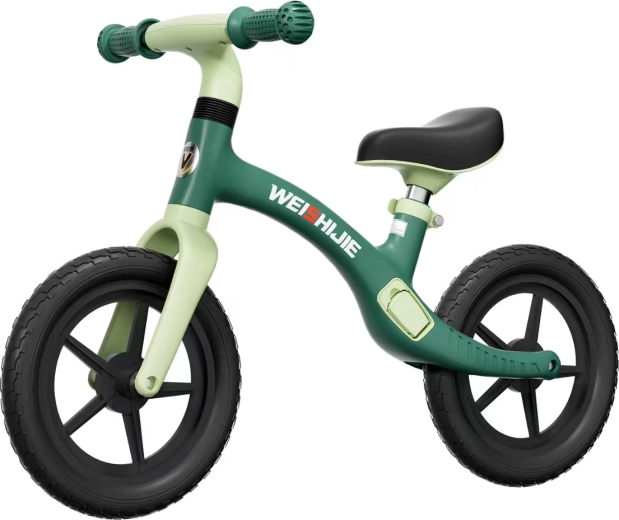 Bicicletta senza pedali verde BJ per bambini