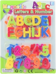 Lettere e numeri magnetici per bambini