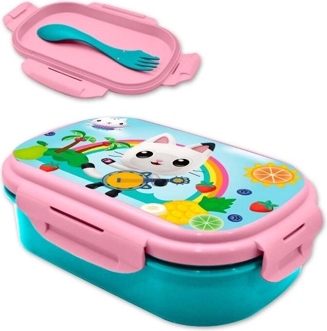 KOCI DOMEK GABI lunch box con set di posate