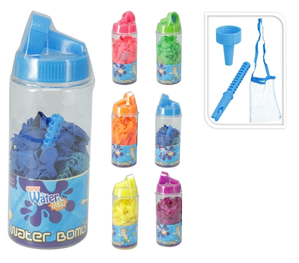 Set di 60 palloncini d’acqua mix di colori