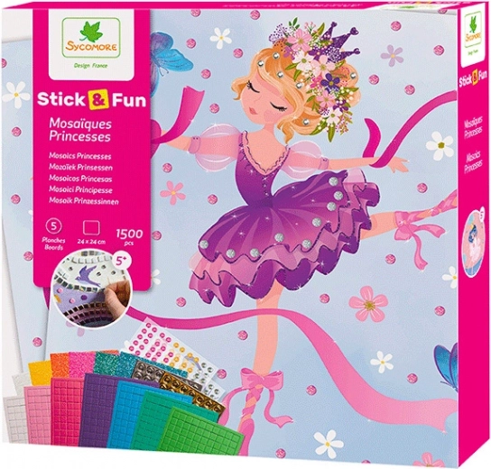 Stick & Fun mosaico principesse ballerine