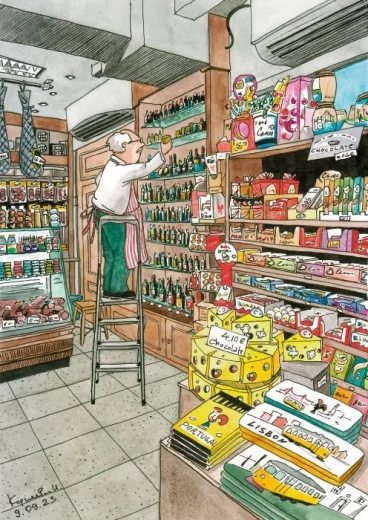 Puzzle negozio 1000 pezzi MAGNOLIA