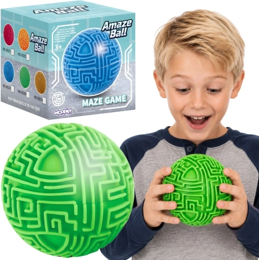Woopie Amaze Ball – sfera labirinto 3D verde