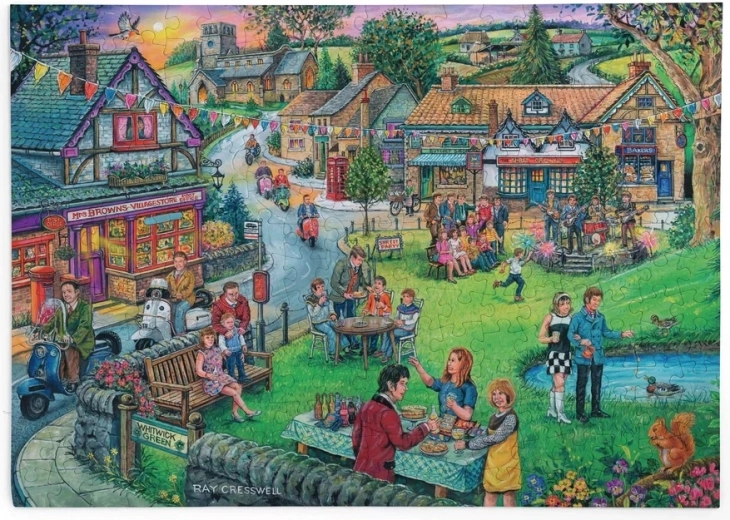 Puzzle House of Puzzles Festa di paese nello spirito degli anni Sessanta, 250 pezzi grandi