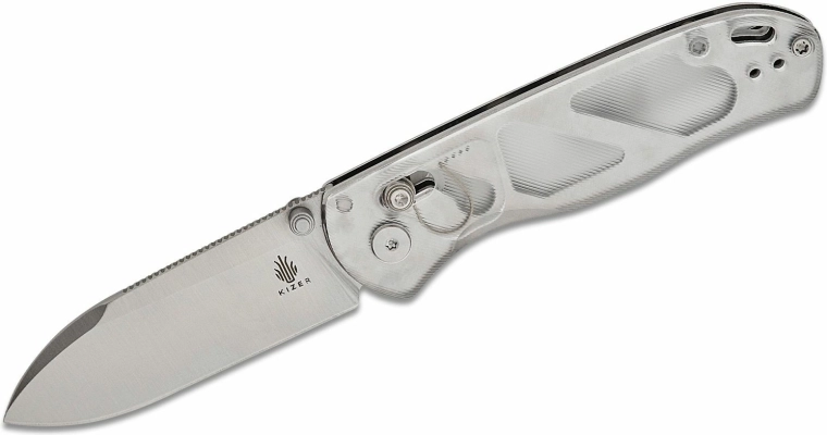 Kizer Drop Bear coltello pieghevole 7,6 cm, satin, acrilico
