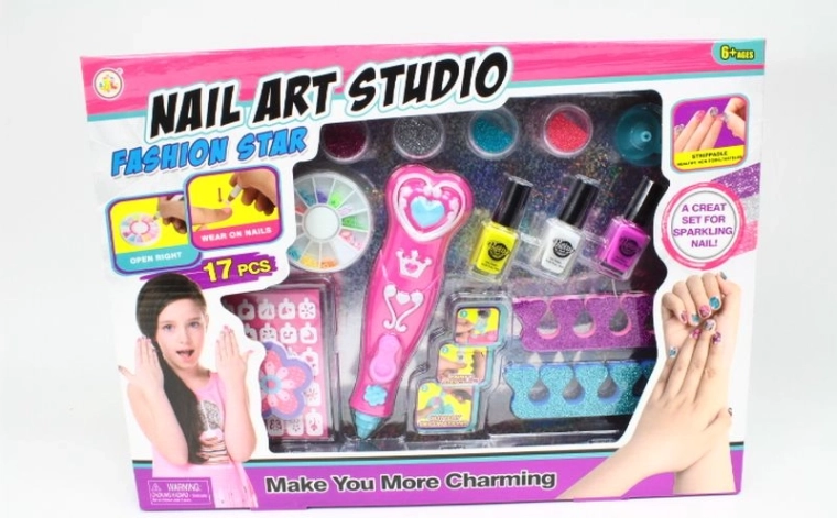 Set creativo per unghie per bambini – studio per unghie
