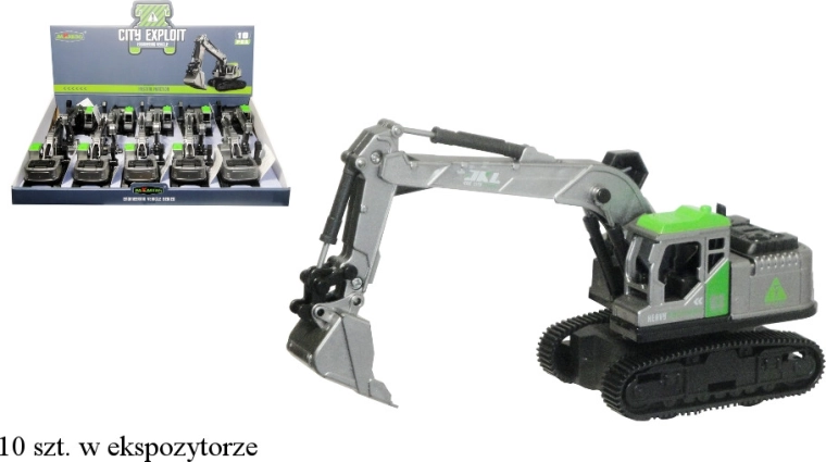 Escavatore giocattolo con elementi mobili per bambini