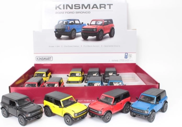 Modellino auto Ford Bronco hardtop 2022 - 1 pezzo