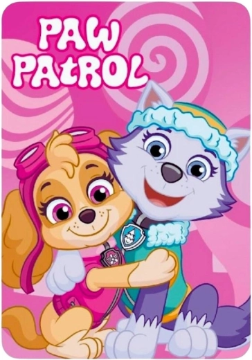 Coperta in pile Paw Patrol