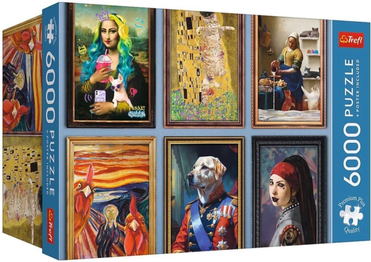 Puzzle Trefl Premium Plus Fun Art Collection 6000 pezzi
