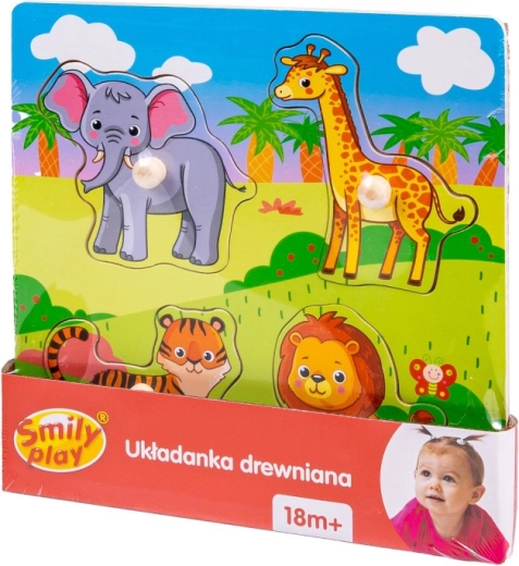Puzzle in legno ZOO Safari