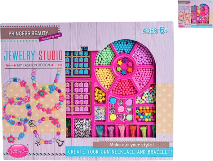 Set per creare braccialetti in scatolina di latta per bambini