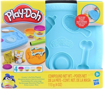 Play-Doh set creativo – animali domestici, blu