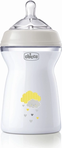 Chicco biberon Natural Feeling 330 ml, anticolica, neutro, 6m+