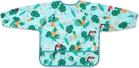 Bavaglino impermeabile con maniche lunghe BABYONO Toucans 6m+