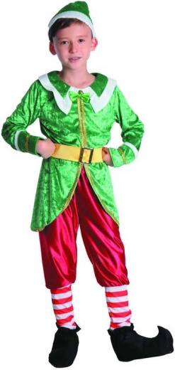 Costume di carnevale da folletto per bambini, taglia M (120–130 cm) - 1 pezzo