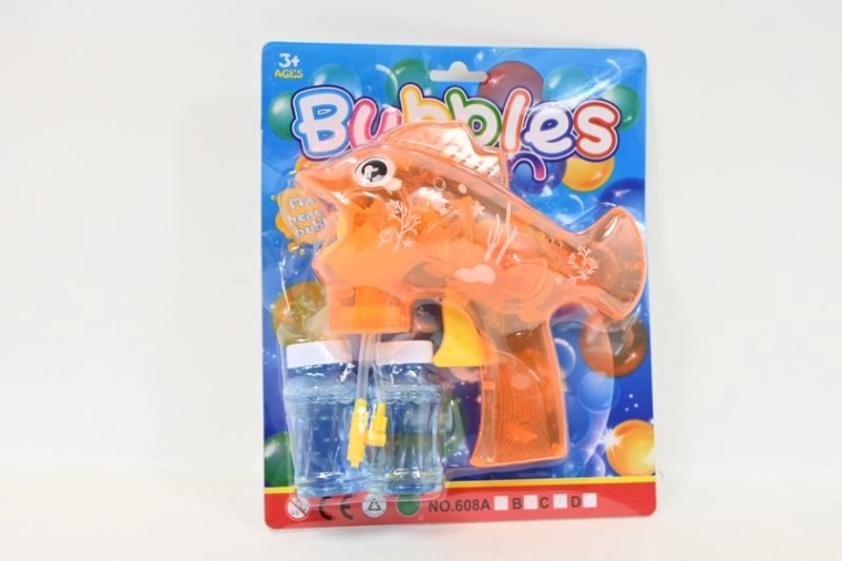 Pistola per bolle a forma di pesce