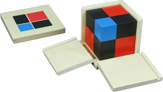Cubo binomiale Montessori Moyo
