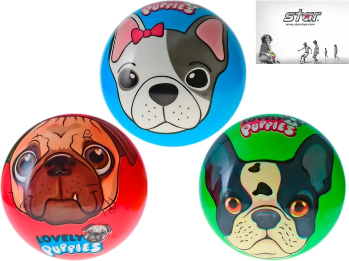 Palla con cuccioli 11 cm per bambini da 10 mesi