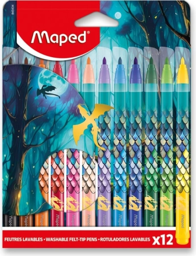 Maped Pennarelli Fixy Dragon 12 pz