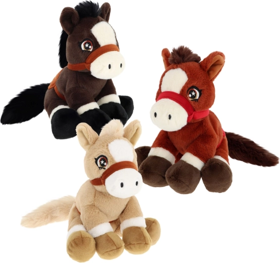 Keel Toys Keeleco pony beige di peluche 22 cm