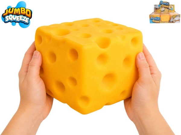 Mega Squeeze squishy formaggio da schiacciare maxi