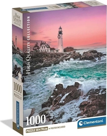 Puzzle Clementoni da 1000 pezzi – Prima neve al faro Portland Head